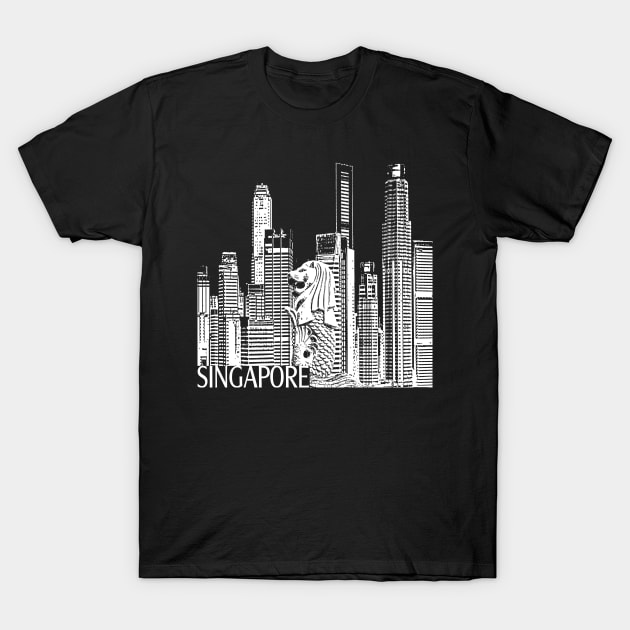 Singapore T-Shirt by TravelTs